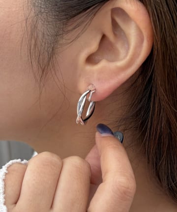 Lattice(ラティス) フープイヤリング