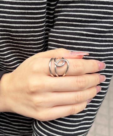 Lattice(ラティス) メタルデザインリング