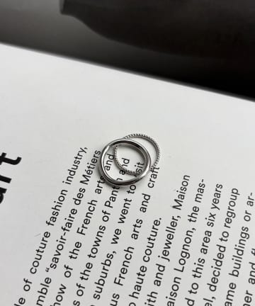 Lattice(ラティス) ニュアンスリングセット(2P)