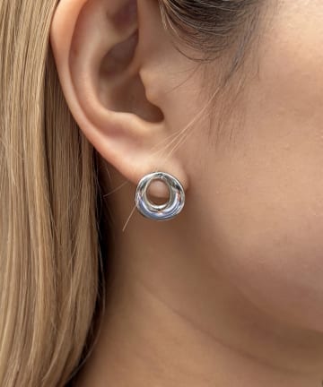 Lattice(ラティス) ＜ステンレス＞サークルピアス