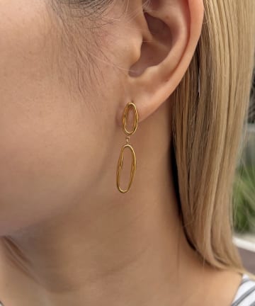 Lattice(ラティス) ＜ステンレス＞チェーンピアス