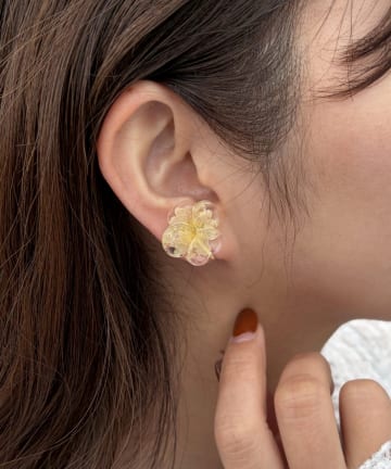 Lattice(ラティス) フラワーイヤリング