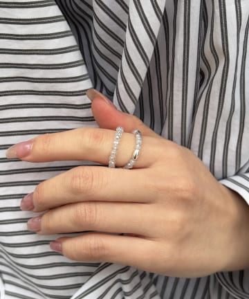 Lattice(ラティス) ビーズリングセット(2P)