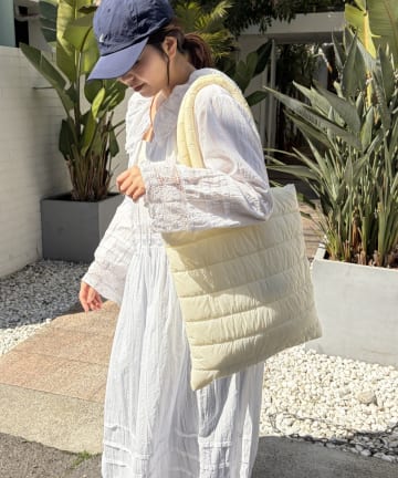 Lattice(ラティス) キルティングトートバッグ