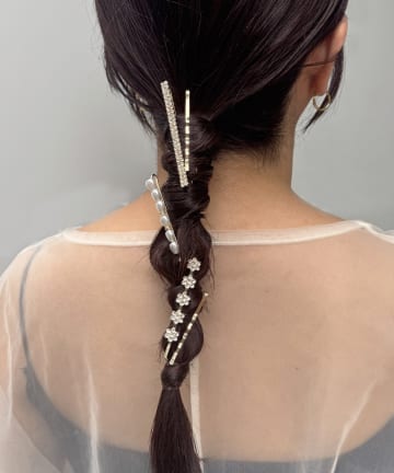 Lattice(ラティス) 【オケージョン】ビジューヘアピンセット(5P)