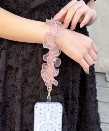 Lattice(ラティス) フリルマルチストラップ