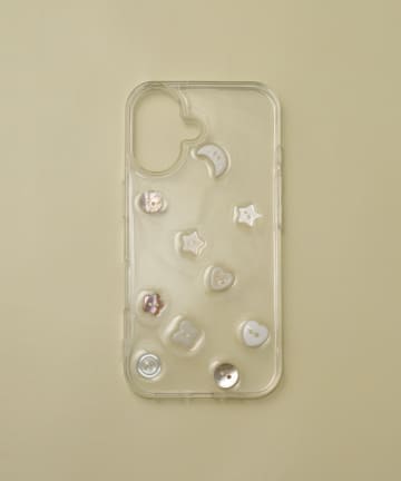 Lattice(ラティス) 【ボタンアイテム】スマホケース(iPhone16)