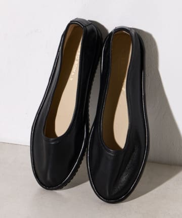 BEARDSLEY(ビアズリー) 《CORSO ROMA 9》レザーフラットシューズ