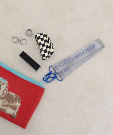 FREDY & GLOSTER(フレディ アンド グロスター) 【JOli JOli/ジョリジョリ】ジャガードロゴマルチストラップ S