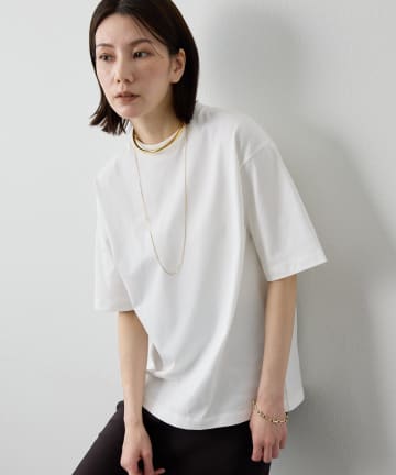 Whim Gazette(ウィム ガゼット) 【Drawing Numbers】ハイツイストプレーンTシャツ