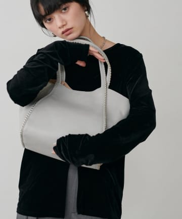 LARUTA(ラルータ) ボールチェーン2WAYトート