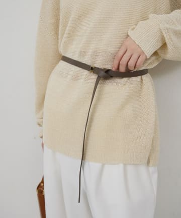 GALLARDAGALANTE(ガリャルダガランテ) 【近日予約開始】メタルプレートロングベルト