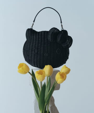 ear PAPILLONNER(イア パピヨネ) 【HELLO KITTY（ハローキティ）×ear】コラボラタンバッグ