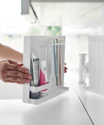 BIRTHDAY BAR(バースデイバー) 【tower タワー】目隠し歯ブラシ＆チューブスタンド タワー