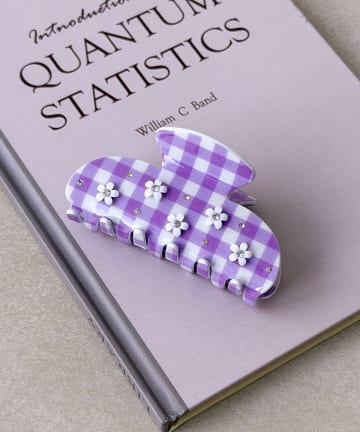 3COINS(スリーコインズ) チェックフラワーバンス