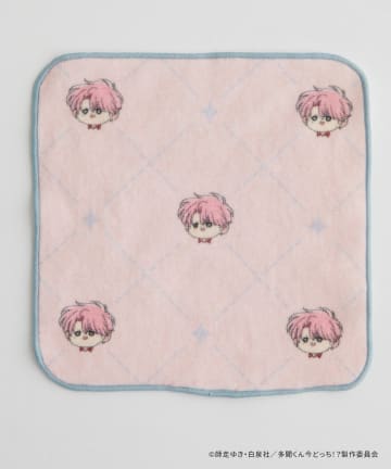 natural couture(ナチュラルクチュール) 〈多聞くん今どっち！？コラボ〉プリントタオル