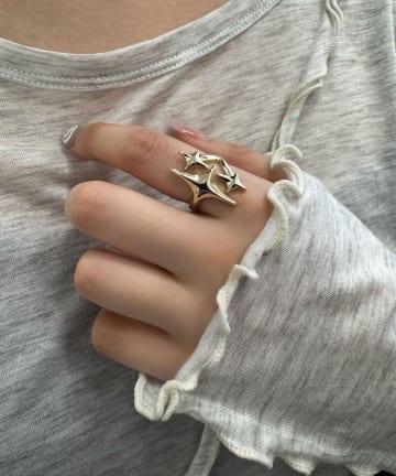 CIAOPANIC(チャオパニック) ダイヤデザインリング