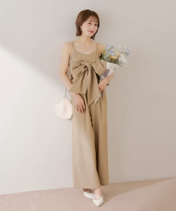 Chico(チコ) 【ほのかコラボ企画】リボンベアコンビネゾン