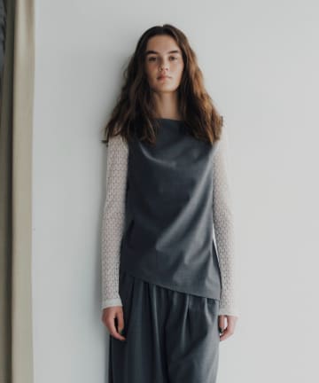 Pasterip(パセリ) Asymmetry set up top