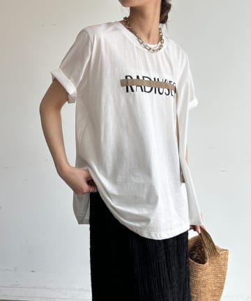 DOUDOU(ドゥドゥ) 【WEB限定】ロゴテープTEE