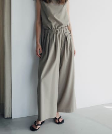 Pasterip(パセリ) Drawstring set up pants