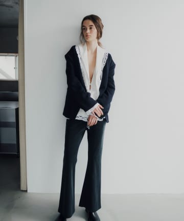 Pasterip(パセリ) Cupro jersey slim pants