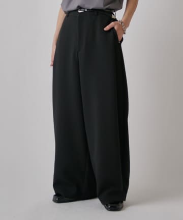 Lui's(ルイス) ダブルクロスタックワイドパンツ