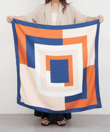 DISCOAT(ディスコート) オリジナルプリントスカーフ