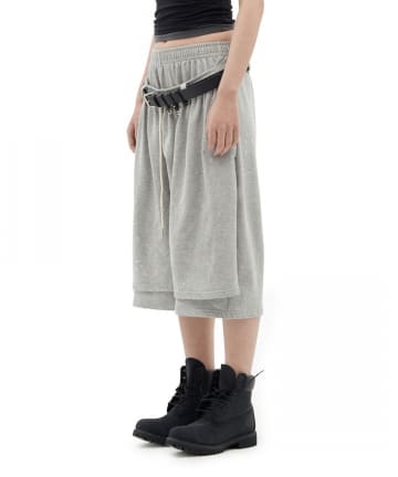 CIAOPANIC(チャオパニック) 【DEFGARMENTS/デフガーメンツ】PAINTING BRUSHED BURMUDA SHORTS