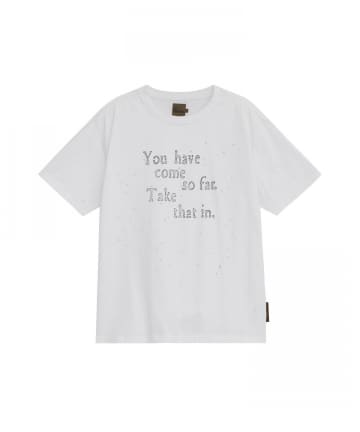 CIAOPANIC(チャオパニック) 【DEFGARMENTS/デフガーメンツ】GRUNGE TEXT DEMAGED T-SHIRTS