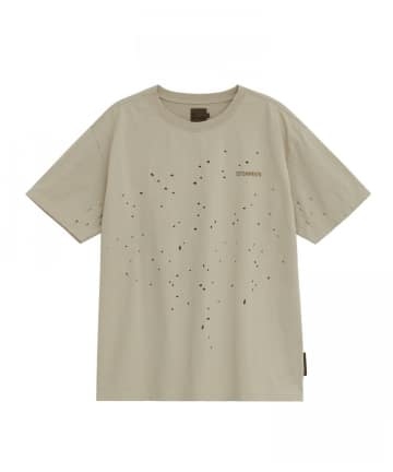 CIAOPANIC(チャオパニック) 【DEFGARMENTS/デフガーメンツ】SPIRAL LIZARD DEMAGED T-SHIRTS