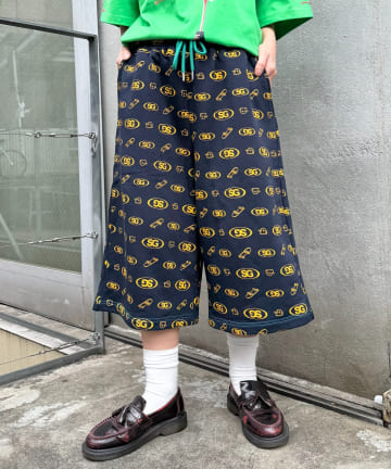 CIAOPANIC TYPY(チャオパニックティピー) 【SOUNDS GOOOOD】総柄スウェットハーフパンツ