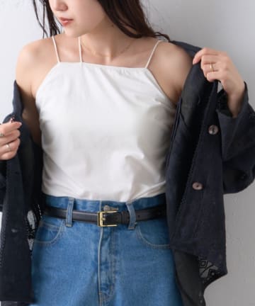 CIAOPANIC TYPY(チャオパニックティピー) 【吸水速乾】2way配色カップ付きキャミソール