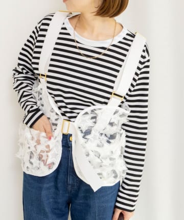 NOLLEY'S(ノーリーズ) 45th limited edition2WAYスターフリンジミリタリーベスト