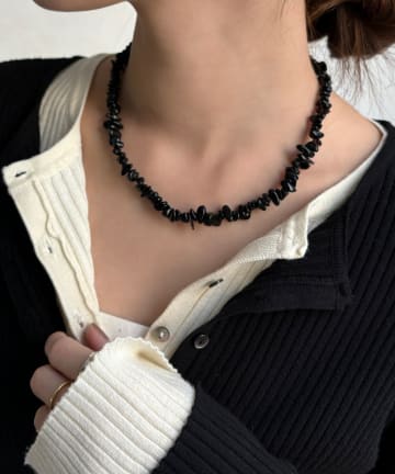 DOUDOU(ドゥドゥ) さざれネックレス