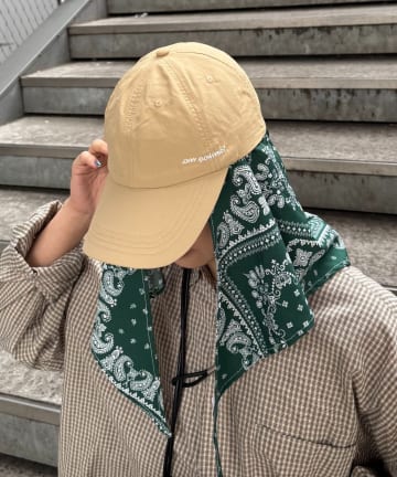 CIAOPANIC TYPY(チャオパニックティピー) 【UNISEX】バンダナ付きナイロンロゴキャップ