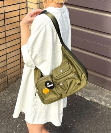CIAOPANIC TYPY(チャオパニックティピー) 【UNISEX】メニーポケットショルダーBAG