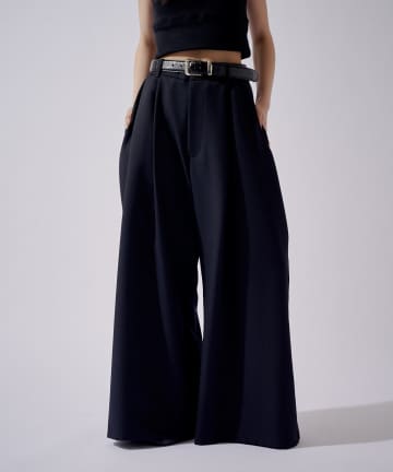 Lui's(ルイス) 【WEB限定】ベーシックルーズワイドスラックス