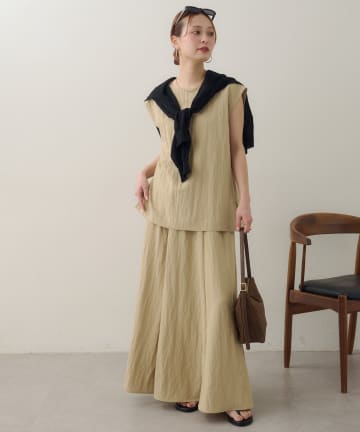 DISCOAT(ディスコート) 【Noka】セットアップフレアワンピース