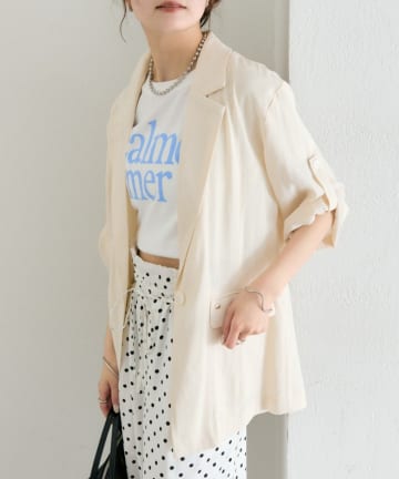 mystic(ミスティック) シアー半袖ジャケット