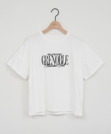 DISCOAT(ディスコート) GRENOBLEロゴTシャツ