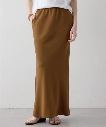 Whim Gazette(ウィム ガゼット) 【Drawing Numbers】ダブルクロスバイアスセミタイトスカート