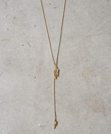 LOUNGEDRESS(ラウンジドレス) 【GALENA/ガレナ】ノットロングネックレス