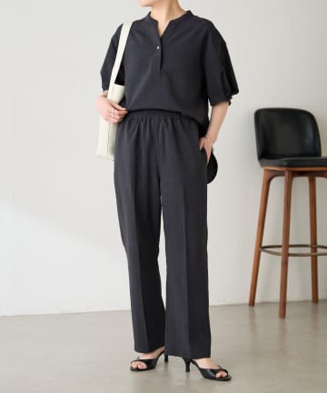 COLLAGE GALLARDAGALANTE(コラージュ ガリャルダガランテ) 【コーデが決まる】 スキッパーシャツセットアップ