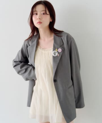 Kastane(カスタネ) バッジジャケット