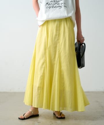 LOUNGEDRESS(ラウンジドレス) リネンフレアスカート