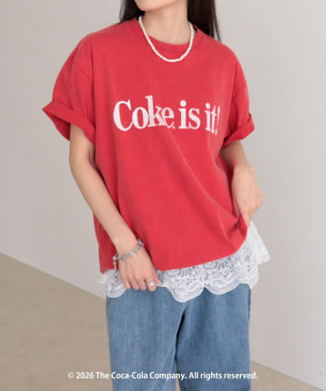 FREDY & GLOSTER(フレディ アンド グロスター) 【GOOD ROCK SPEED】Coca-Cola半袖Ｔ