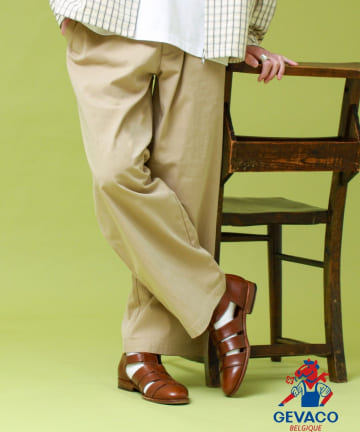 FREDY & GLOSTER(フレディ アンド グロスター) 【GEVACO/ゲバコ】コットンナイロンイージーパンツ