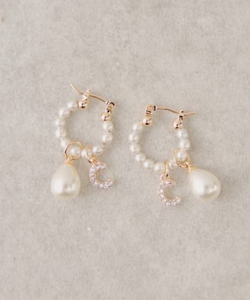 Chico(チコ) ニュアンスパールデザインピアス