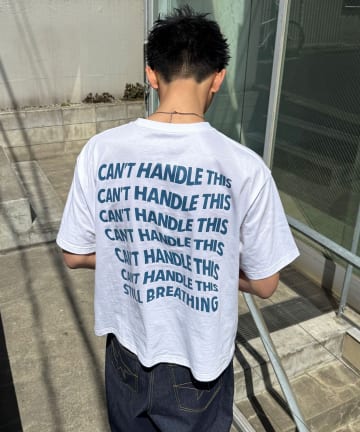 CIAOPANIC(チャオパニック) ワープメッセージロゴTシャツ